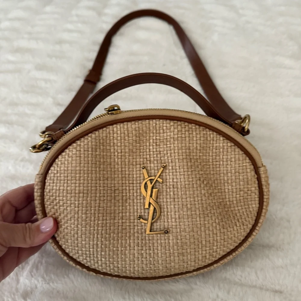YSL Raffia Camera bag - Picture 10 of 11